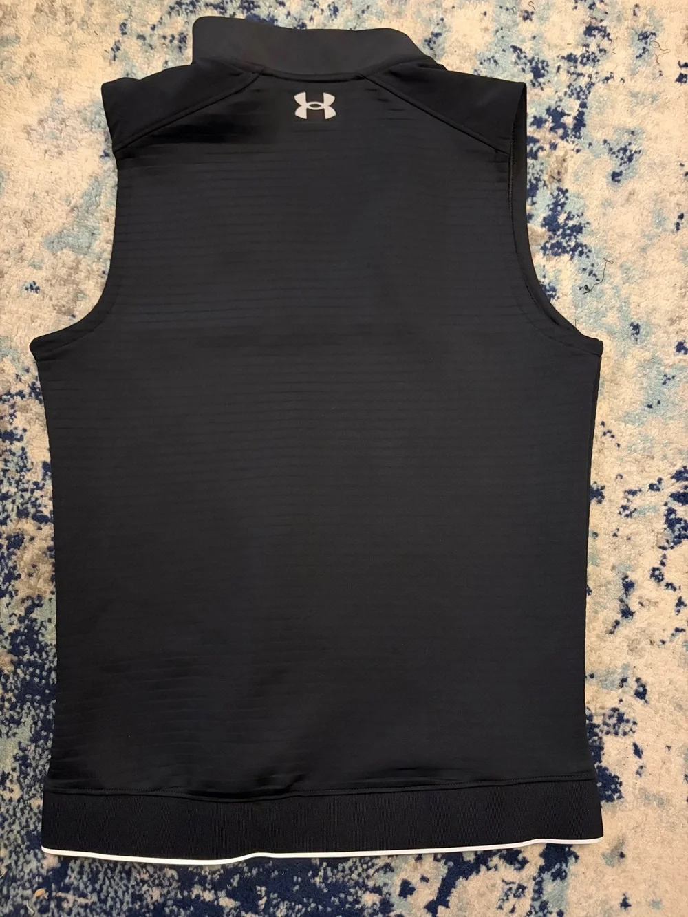 Under Armour GOLF Storm Daytona Black Quarter Zip Vest Men's Size Small